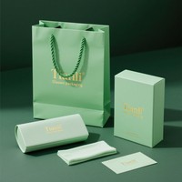 Luxus benutzer definierte Sonnenbrillen Fall Verpackung Box Set Kratzer wasserdichte Laminierung Papiertüten mit benutzer definierten Logo