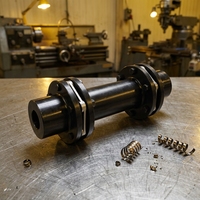 Accouplement souple à double disque sans jeu en acier inoxydable pour moteur servo, pompe CNC, compresseur, alésage 100 mm, 3000, de fabrication OEM