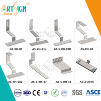 Support de fixation pour panneau solaire sur toit en tuiles, système de montage solaire OEM pour toit en tuiles, support de panneau solaire en acier inoxydable