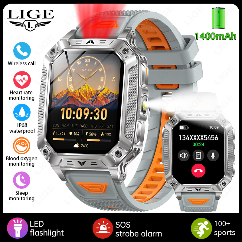 D - gray orange silicone