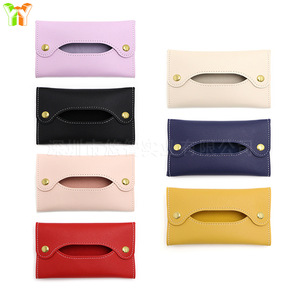 <b>Mini</b> baby tissue box/paper holder, PU leather wet wipes <b>bag</b>/paper cover, portable small pack. - Product Image 5