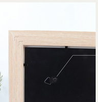Accueil Cadre photo rustique en bois vintage avec verre haute définition pour dessus de table mural