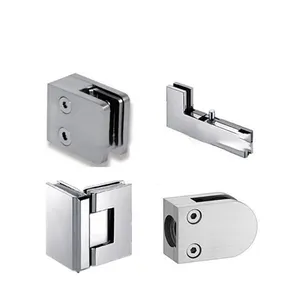 360 Degree <strong>Shower</strong> Door Pivot Hinge Glass <strong>Fittings</strong> - Product Image 1