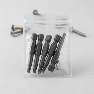 Bulk 5pcs S2 Steel Industrial Torx Screw Driver <b>Bit</b> <b>Set</b> DIY Custom OEM T20 Stock Hex Plum Blossom <b>Bits</b> Tamper Proof - Product Image 3