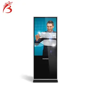 Penjualan Langsung Pabrik 50 Inch Vertical LCD Panel Berdiri Tampilan Iklan Vertikal Iklan LCD Monitor