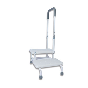 Two-Step <b>Stool</b> With Handle <b>For</b> Elderly <b>Bathroom</b> Safety Equipment QC-F851 - Product Image 1
