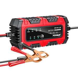 <span class=keywords><strong>Cargador</strong></span> de Batería Automático para Coche, Mantenedor de Carga Lenta Inteligente para Vehículos y Motocicletas, <span class=keywords><strong>Cargador</strong></span> de Batería de Plomo-Ácido <span class=keywords><strong>6V</strong></span> 12V 1.5A - Product Image 1