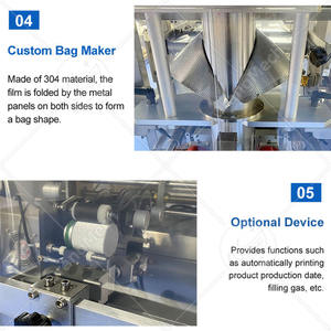 ORME Snack Bagging Nitrogen Gas Pack Máquina de envasado de alimentos liofilizados para chips de plátano - Product Image 4