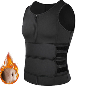 工場直販 男女兼用 発汗促進 背中サポートベスト ダブルベルト付き 家庭用 ベルクロ式 ウエストサウナスーツ - Product Image 1