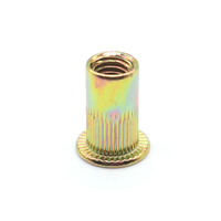 M3-M14 Stainless Steel Rivet Nut With Flat Head and Knurled Body Fastener Type Steel