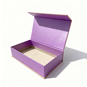 आकर्षक वर्ग कठोर चुंबकीय उपहार बॉक्स के साथ मैट लैमिनेशन और वयस्क उत्पादों के अनुकूलित पैकेजिंग के लिए भ्रूण - Product Image 1