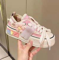 Zapatillas De Deporte Para Mujer Tennis PU sport course femmes Pvc semelle extérieure toile chaussures à la mode sans lacet mode baskets
