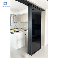 Portes coulissantes suspendues OPK Perfect System sans rail inférieur, faciles à nettoyer, pour cuisine et salon