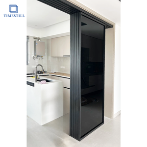 Portes coulissantes suspendues OPK Perfect System sans rail inférieur, faciles à nettoyer, pour cuisine et salon - Product Image 1