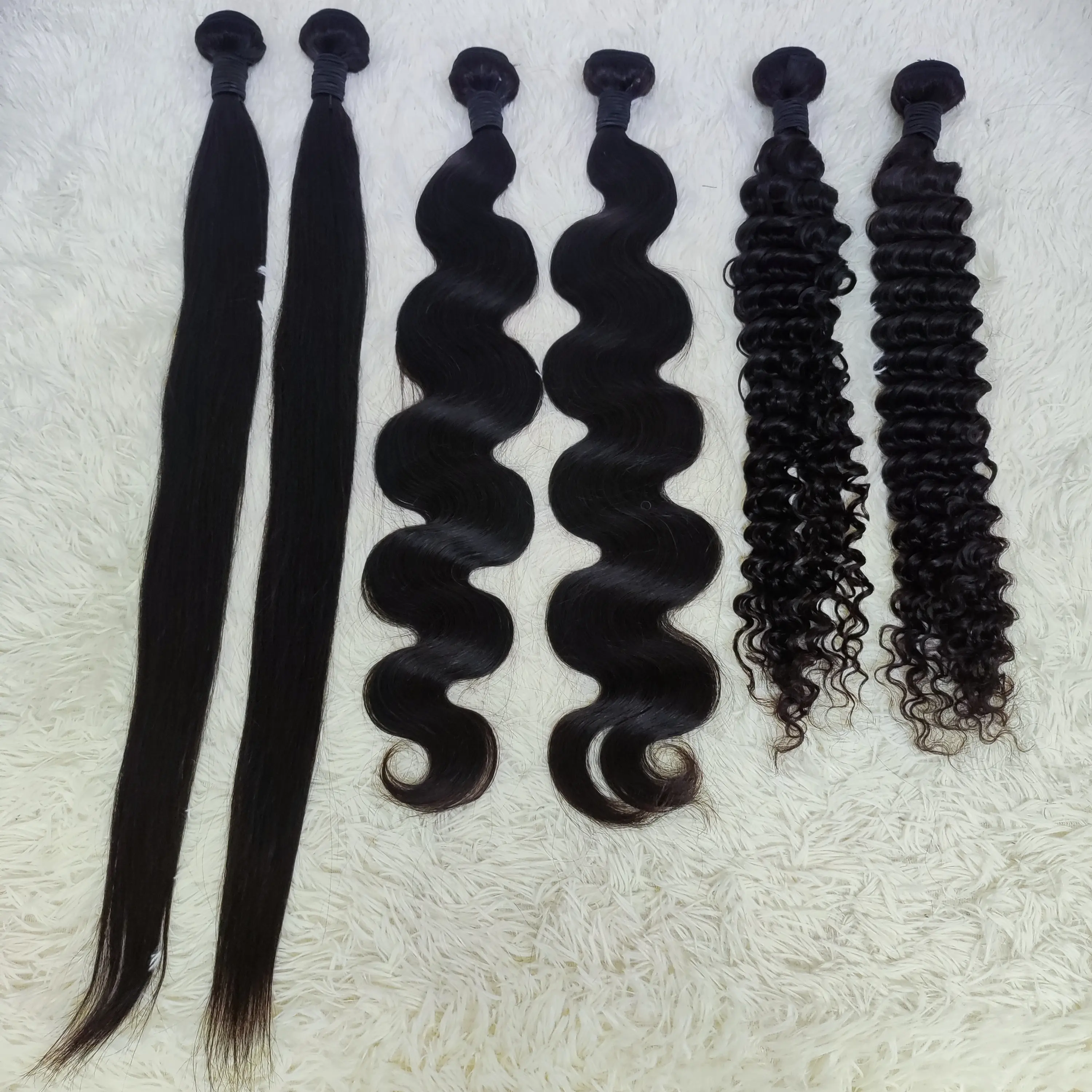 Letsfly 32 34 36 40 Inches Body Wave Bundles 30 Inch Bundles Virgin Human Hair Bundles Top Quality Malaysian Hair Vendor