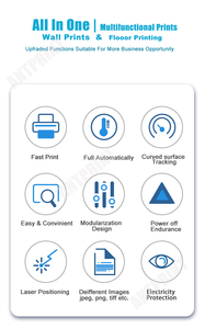 เครื่องพิมพ์ตกแต่งผนังศิลปะออกแบบได้ตามต้องการส่งตรงไปยังอุปกรณ์พิมพ์ภาพวาดติดผนังแบบพกพาที่มีความละเอียดสูง - Product Image 6