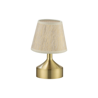 Lámpara de Mesa LED Moderna Recargable, Portátil, con Control Táctil RGB, Funciona con Batería de Aluminio, Regulable, Temperatura de Color 2700K-6000K, CRI 90