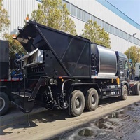 Camión de reparación de baches de asfalto de 12000 litros Sino Howo con componente de núcleo de motor de alta calidad