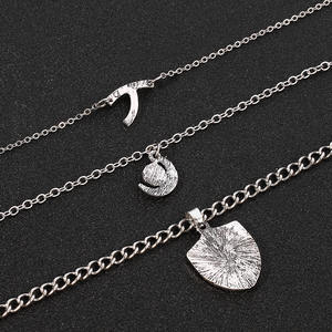 Collar de Anime con Colgante de los Siete Pecados Capitales, Joyería Vintage, Accesorios de Anime, Collar de Meliodas con Múltiples Cadenas - Product Image 4