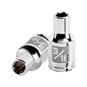 Boîte de 6 douilles à 6 points de 3/16 po, entraînement 1/4 po, TRUPER - Product Image 1