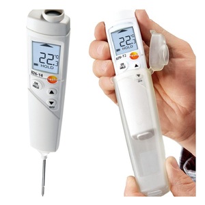 เทสโต้ 826-T4 เครื่องวัดอุณหภูมิอินฟราเรด 22.3C จอแสดงผล เครื่องวัดอุณหภูมิอาหาร หัววัดแบบสัมผัส จอแสดงผลแบบดิจิตอล - Product Image 1