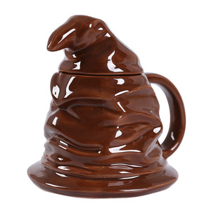Tasse en céramique de modélisation de chapeau de magicien créatif pour les fournitures de vacances de Noël - Product Image 5