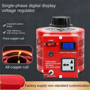 Régulateurs à transformateur variable monophasé à transformation automatique - Product Image 4