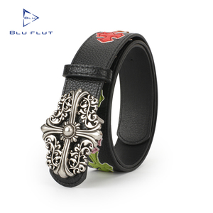 <span class=keywords><strong>Cintura</strong></span> Y2K per Uomo e <span class=keywords><strong>Donna</strong></span>, Stile Retrò alla Moda per Jeans, Fibbia Personalizzata, Design Classico a Croce e Stella, <span class=keywords><strong>Cintura</strong></span> in <span class=keywords><strong>Pelle</strong></span> Hip-Hop Personalizzabile - Product Image 4