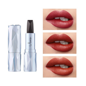 Alla moda bellezza cristallo ricco di diamanti a tre colori rossetto in velluto opaco idratante rossetto Non marcante - Product Image 6