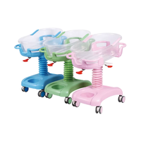 Mobilier d'hôpital soins médicaux pour nouveau-nés berceau réglable berceaux poussette chariot lit bébé chariot chariot pour bébés