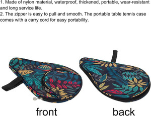 Free sample High Quality Portable Carry Bag <b>Table</b> <b>Tennis</b> Racket Bag for <b>Table</b> <b>Tennis</b> - Product Image 3