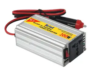 Pengubah Daya Ponsel, 100W 150W 200W 300W 400W 500W Mobil Daya DC 12V Ke AC 220V Konverter Transformator Pengisi Daya