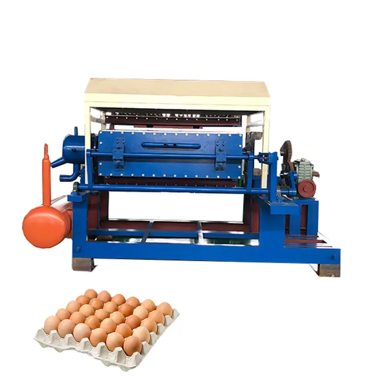 Fuyuan küçük kapasiteli hamuru kağıt şekillendirme yumurta tepsi yapma makinesi otomatik üretim hattı