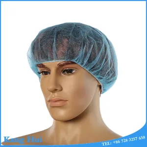 PP Eco-friendly Colorful Dust Proof Hair Net Disposable Clip Caps