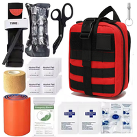 Bolsa de botiquín de primeros auxilios de viaje al aire libre táctico portátil Oxford EMT EDC herramienta riñonera para vehículo de caza supervivencia todas las estaciones