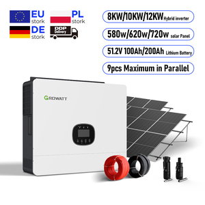 <span class=keywords><strong>Growatt</strong></span> Off Grid Hybrid 8kw 10kw 12kw 48V 51,2 V <span class=keywords><strong>Inversor</strong></span> residencial paralelo de almacenamiento solar - Product Image 3