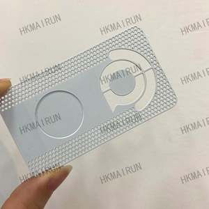 Factory Supplying Corporate Branding Stainless Steel Identity Card - Product Image 2
