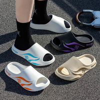 Claquettes en mousse EVA personnalisées, mode plage été, sport, logo personnalisé, unisexe, pour hommes et femmes