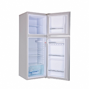 Réfrigérateur congélateur à double porte BCD182 182L avec compresseur, congélateur supérieur - Product Image 4