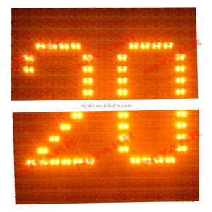Mô-đun màn hình <span class=keywords><strong>LED</strong></span> ngoài trời màu hổ phách Niyakr Traffic P10 P12.5 P16 <span class=keywords><strong>P20</strong></span> P25 P31.25 DIP - Product Image 1