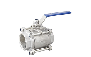 6D 2" Ball 150# RF Manual Lever Operated High Temperature Water End-Plated Ball Stem RPTFE Seats <b>Fire</b> <b>Safe</b> Design - Product Image 4