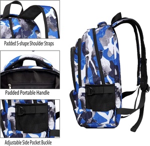 Personnalisation <span class=keywords><strong>Camouflage</strong></span> <span class=keywords><strong>bleu</strong></span> <span class=keywords><strong>sac</strong></span> d'école pour garçons de haute qualité <span class=keywords><strong>sac</strong></span> à dos pour enfants fabrique des sacs d'école pour garçons - Product Image 6