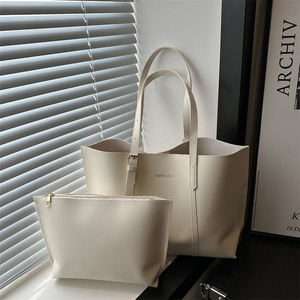 Nouveau Style 2025 <span class=keywords><strong>Sac</strong></span> Fourre-Tout Décontracté en PU pour Femmes de Bureau, Grande Capacité, <span class=keywords><strong>Sac</strong></span> à <span class=keywords><strong>Main</strong></span> et Bandoulière pour <span class=keywords><strong>Ordinateur</strong></span> - Product Image 3