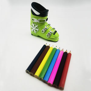 Usine personnalisé maison bureau décor porte-<span class=keywords><strong>crayon</strong></span> organisateur de bureau résine noir <span class=keywords><strong>3D</strong></span> Ski chaussure Sculpture stylo support <span class=keywords><strong>Pot</strong></span> - Product Image 6