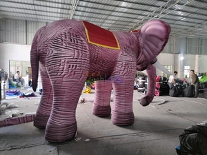 Mascotte gonflable Dumbo Décoration de parade Grand modèle de mascotte d'éléphant gonflable géant pour la décoration - Product Image 4