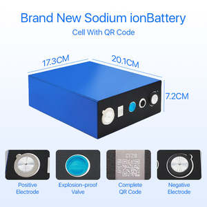 Nouvelle batterie d'ion de sodium Tech Na + 210Ah 3.1V batterie de qualité a Natrium cellule de batterie de Na pack de stockage d'énergie domestique basse température - Product Image 3