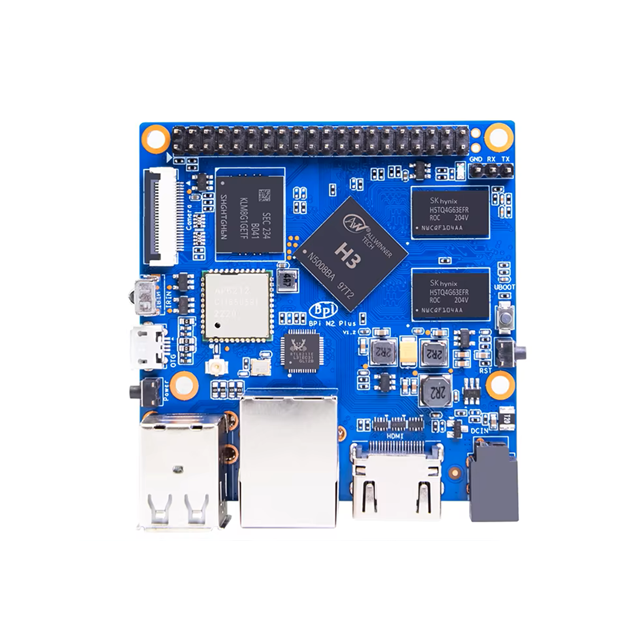 Banana Pi Bpi-m2+ Allwinner H3 Quad-core 1.2ghz Cortex-a7 1gb Ddr3 8gb Emmc With Wifi Bt4.0 Support Android Linux Raspberry Pi