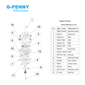 เครื่อง G-PENNY รุ่น MACH3/<span class=keywords><strong>GRBL</strong></span> V6/TP06 ตัวค้นหาขอบ 3 มิติ ความแม่นยำสูง สายยาว 2 เมตร สำหรับเครื่องกัดซีเอ็นซี โฟโตอิเล็กทริก ซับเซ็นเตอร์ - Product Image 3