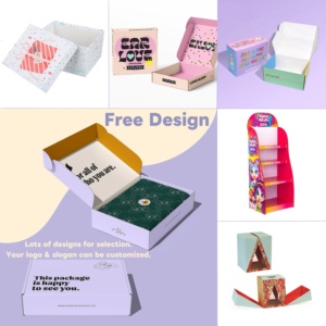 Exhibidores de Cartón Corrugado Plegables Personalizados con Estantes para Productos Alimenticios - Product Image 5