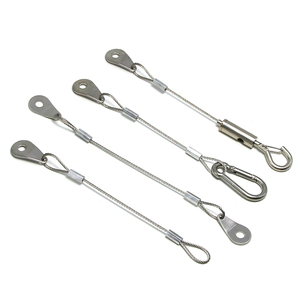 리프팅 용 강화 페룰 스틸 와이어 로프 슬링과 304 스테인레스 스틸 케이블 와이어 로프 어셈블리 리깅 - Product Image 3